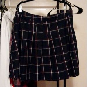 Pleased plaid skirt